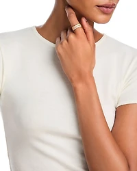 Diamond Stack Ring in 14K Yellow Gold, 0.62 tcw