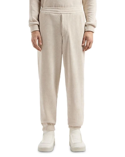 Ribbed Velvet Regular Fit Joggers
