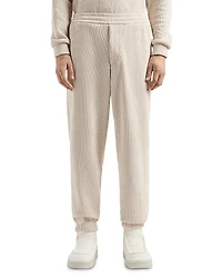 Emporio Armani Ribbed Velvet Regular Fit Joggers