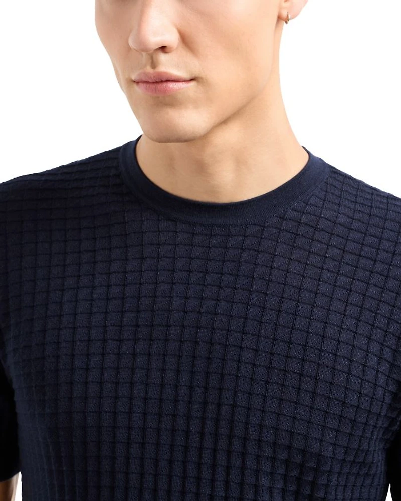 Square Jacquard Tee
