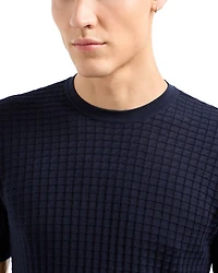 Square Jacquard Tee