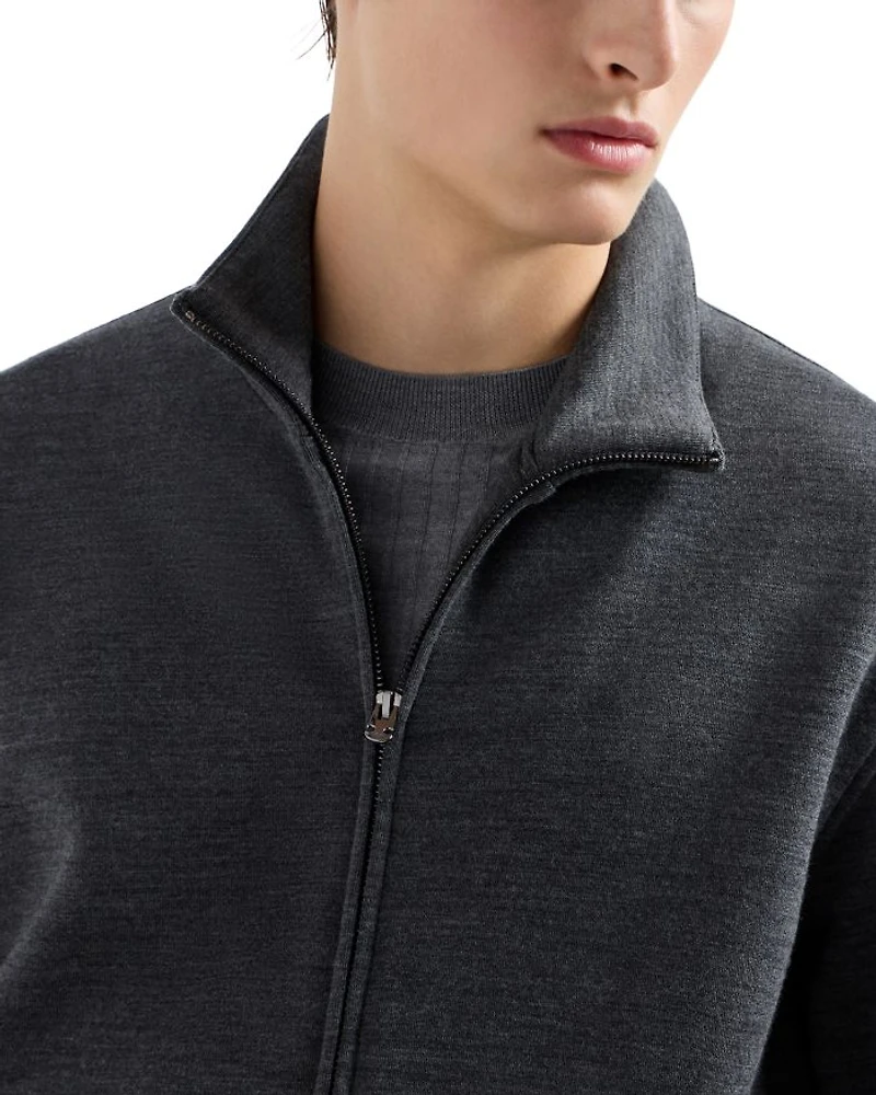 Travel Essentials Full Zipper Sweatshirt Bomber Jacket