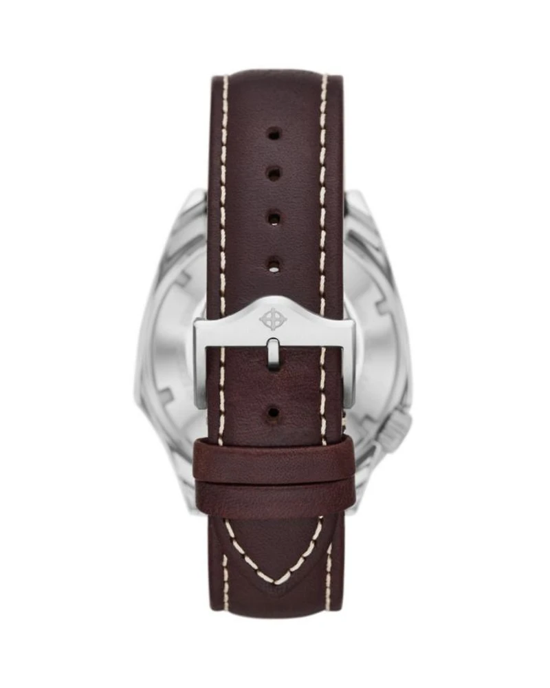 Field Olympos Automatic Leather Watch, 40mm