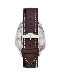 Field Olympos Automatic Leather Watch, 40mm