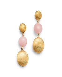 Marco Bicego 18K Yellow Gold Siviglia Three Oval Drop Earrings - Exclusive