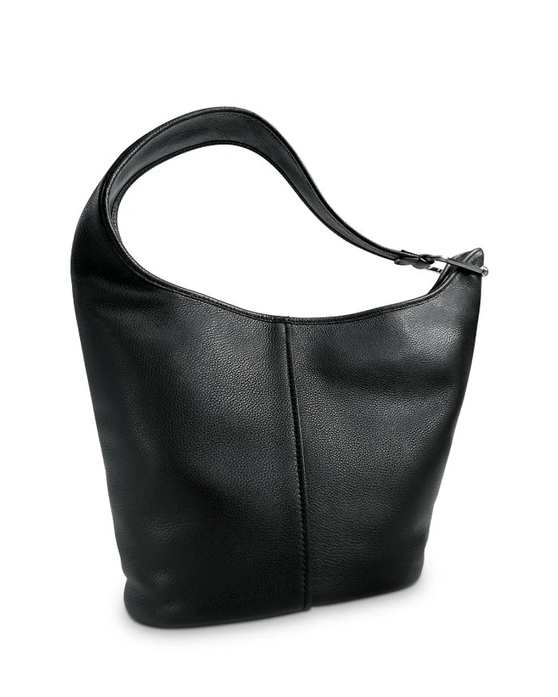 Sonny Medium Leather Hobo Shoulder Bag