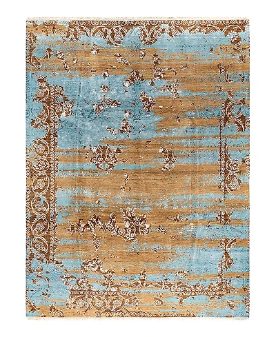 Bloomingdale's Indo Ikat M7002 Area Rug, 9' x 12'1