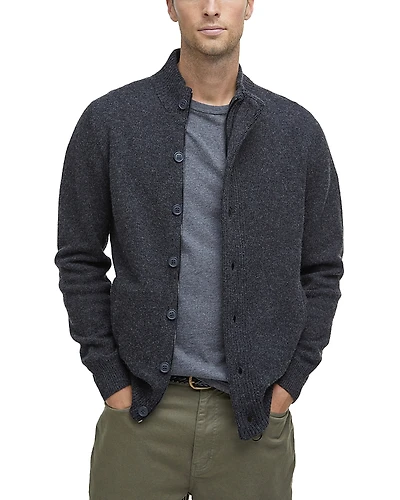 Barbour Elbow Patch Cardigan