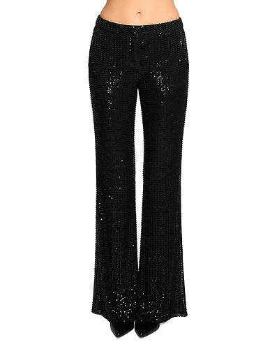 Ramy Brook Olivian Sequin Flare Pants
