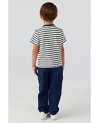 Boys' Venice Cotton Stripe Henley - Little Kid, Big Kid