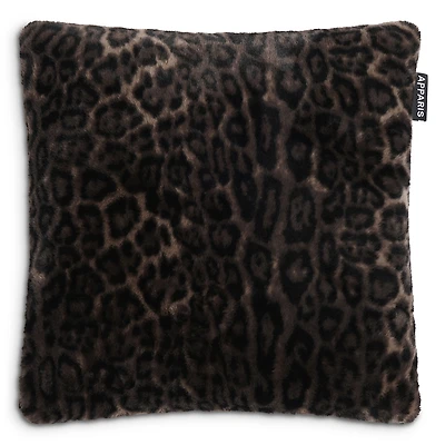 Apparis Brenn Leopard Faux Fur Pillow