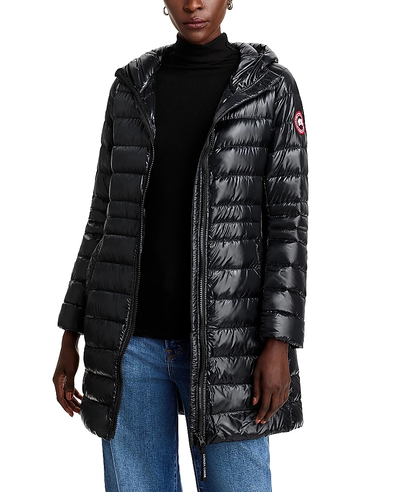 Canada Goose Cypress Packable Hooded Mid-Length Down Jacket