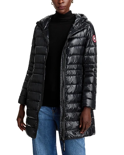 Canada Goose Cypress Packable Hooded Mid-Length Down Jacket