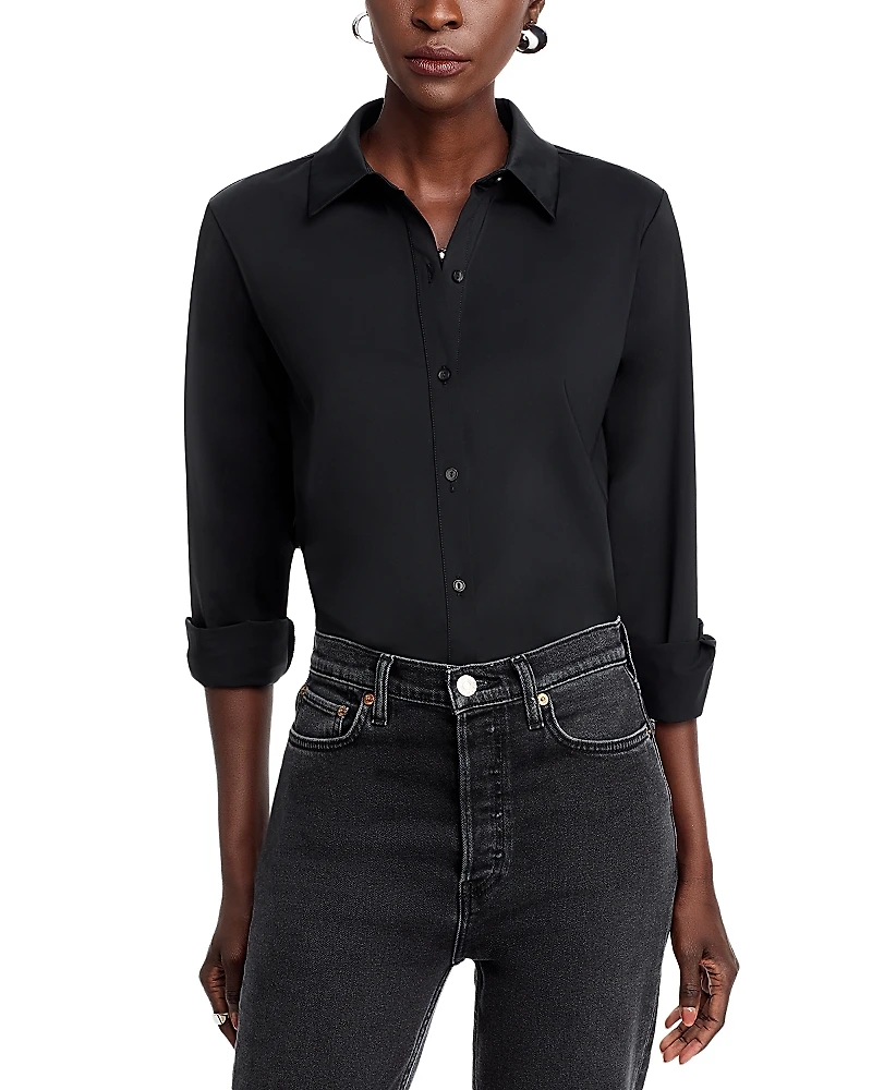 Lysse Connie Slim Button-Up Shirt