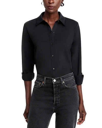 Lysse Connie Slim Button-Up Shirt