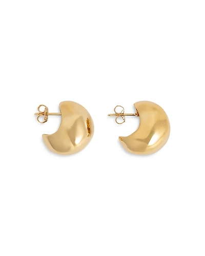 Nina Gordon Figure Hoop Earrings