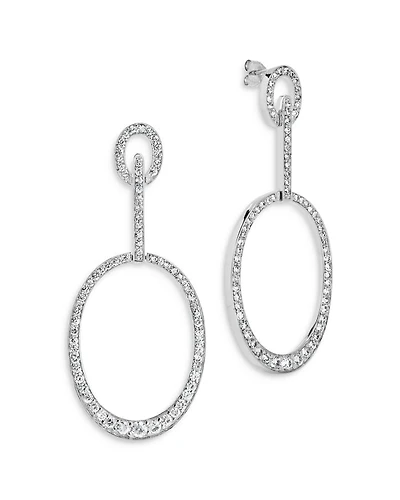 Tory Oval Drop Earrings