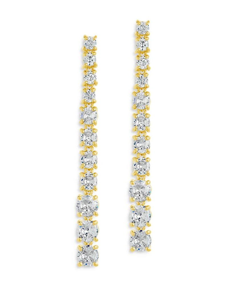 Natasha Drop Stud Earrings