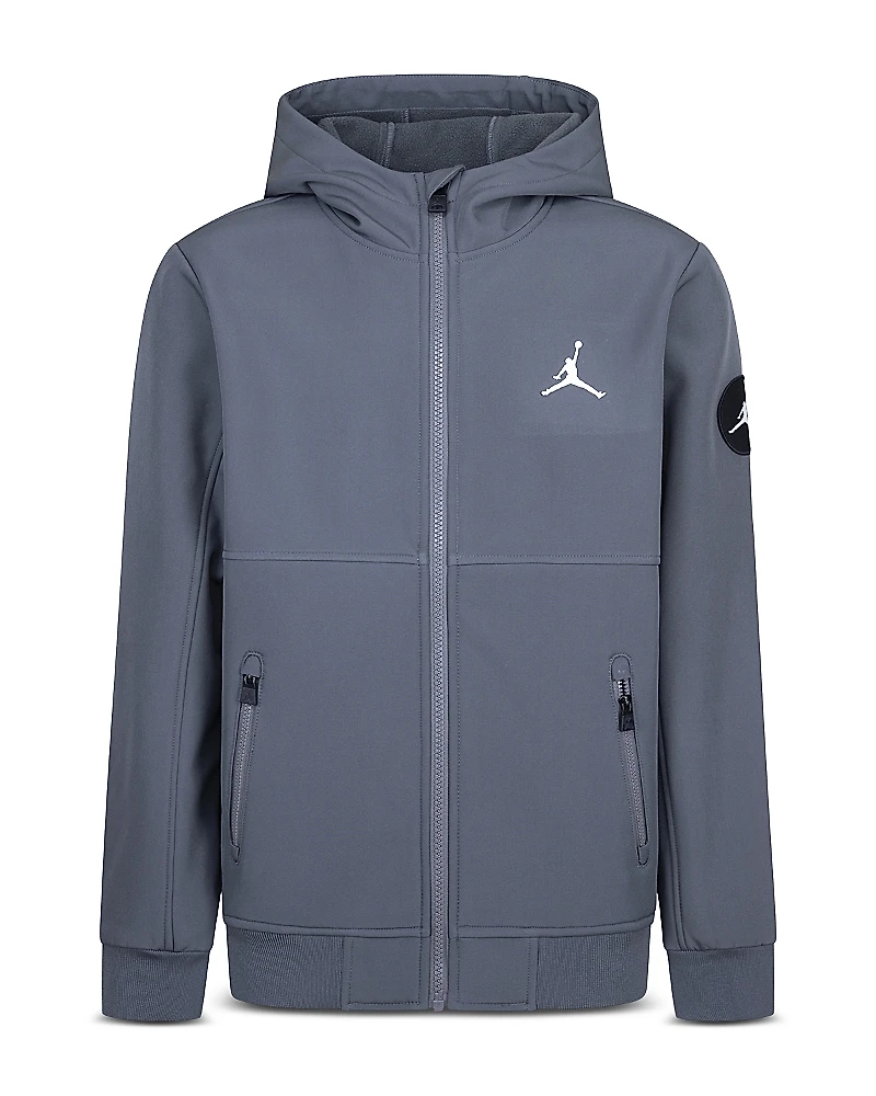 Jordan Boys' Soft Shell Hooded Jacket - Big Kid