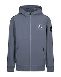 Jordan Boys' Soft Shell Hooded Jacket - Big Kid