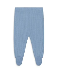 Unisex Waffle Cardigan & Footed Leggings Outfit - Baby