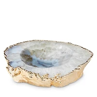 Anna new york Casca Bowl, Agate & Gold