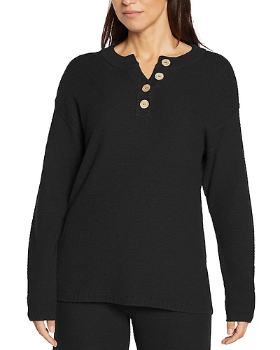 Three Dots Parma Henley Top