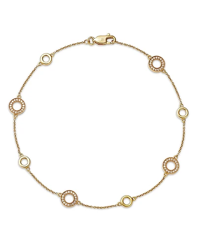 Bloomingdale's Fine Collection Diamond Circle Bracelet