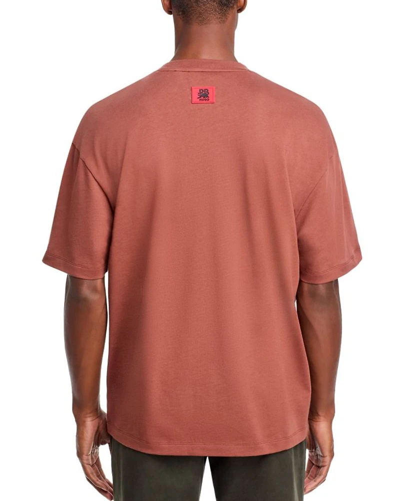 Dit Cotton Logo Graphic Tee