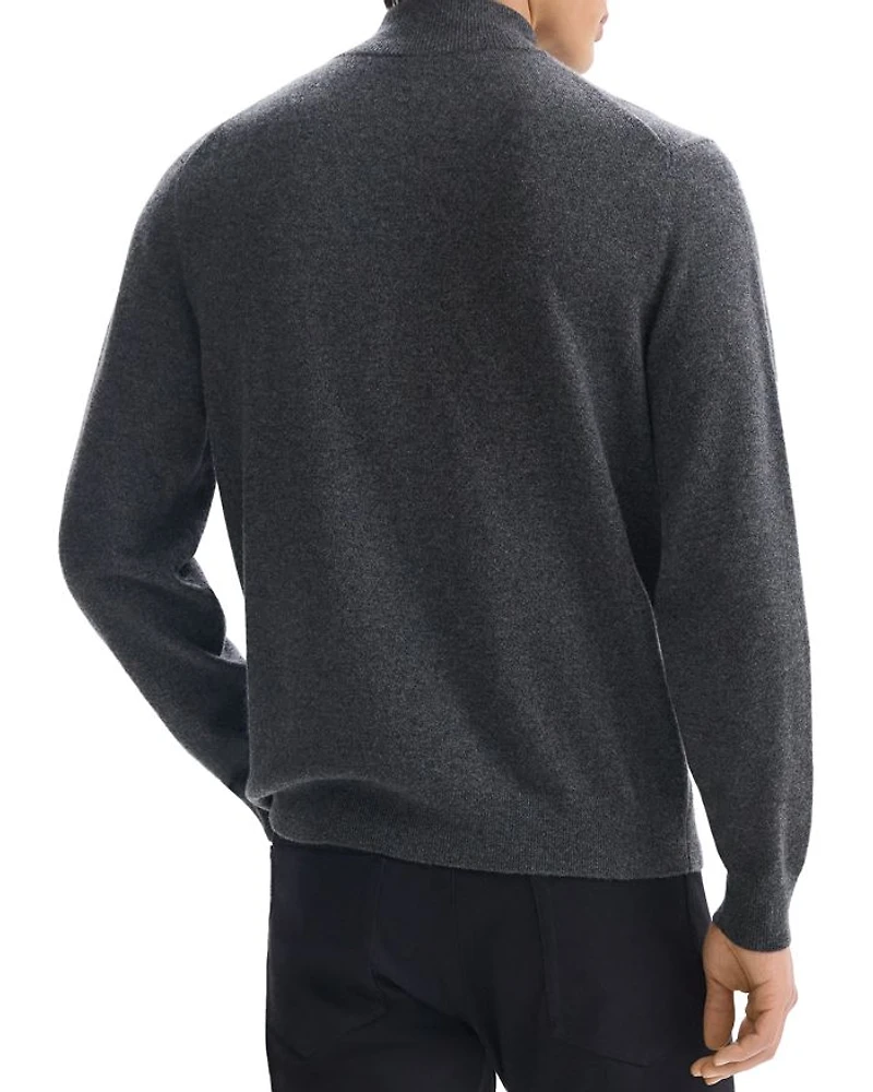 Hilles Quarter Zip Cashmere Sweater