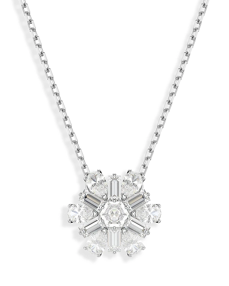 Swarovski Idyllia Snowflake Pendant Necklace, 14.87