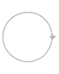 Dy Madison Pave Diamond Toggle Chain Necklace