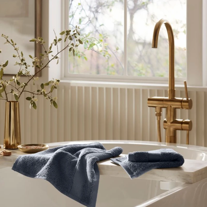 6 Piece Plush Bath Sheet Set
