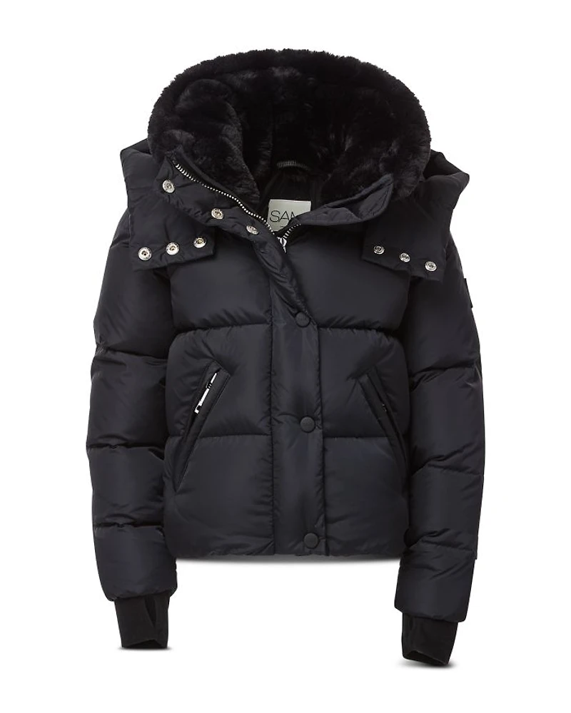 Girls' Lara Hooded Down Jacket - Big Kid