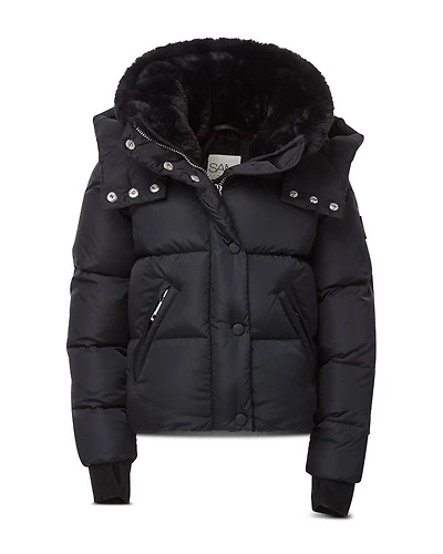 Girls' Lara Hooded Down Jacket - Big Kid