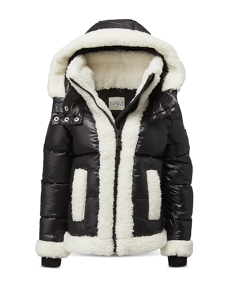 Sam. Girls' Carmen Hooded Down Jacket