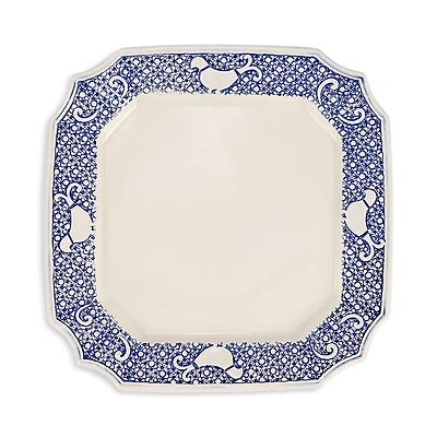 Vietri Uccello Blu Salad Plate