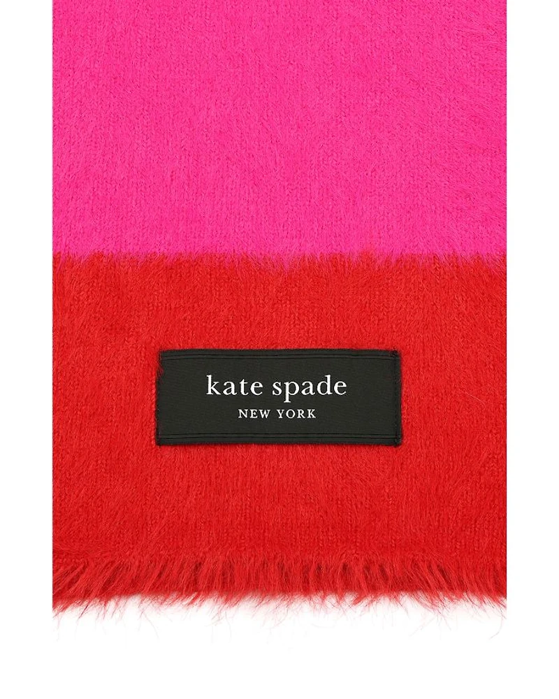 Awning Stripe Fuzzy Scarf