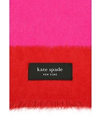 Awning Stripe Fuzzy Scarf