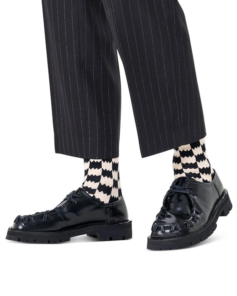 Dizzy Check Socks