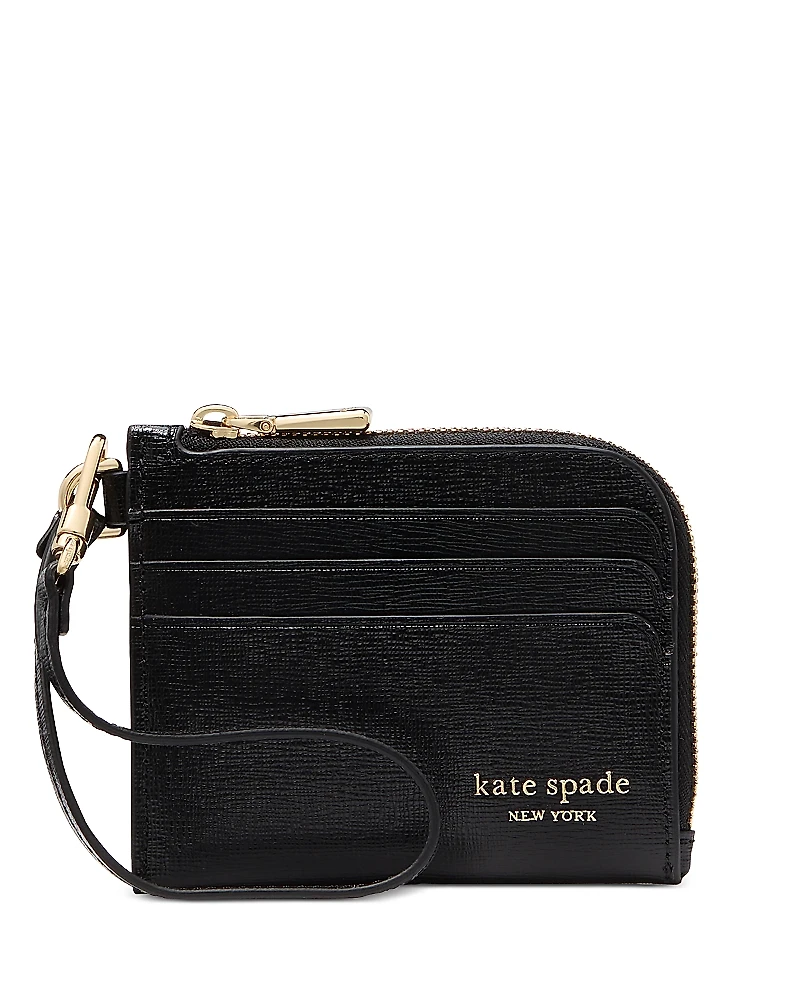 kate spade new york Devin Saffiano Leather Coin Card Case Wristlet
