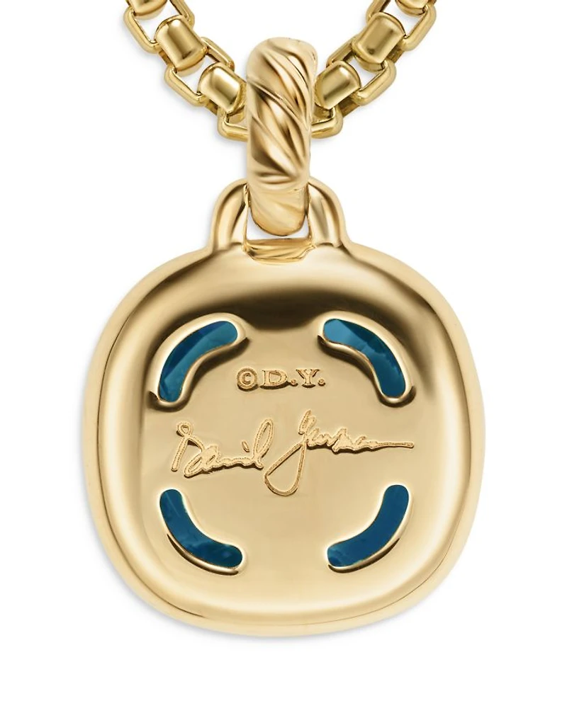 Albion® Pendant 18K Yellow Gold with Gemstones and Diamonds
