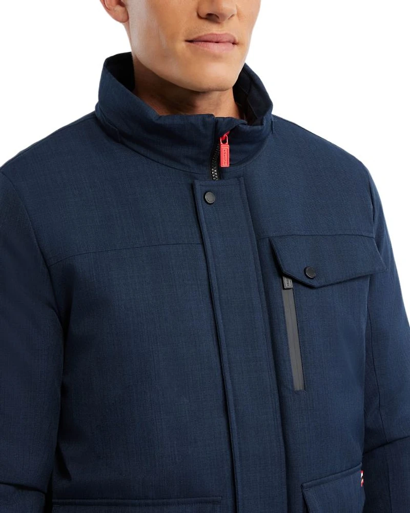 Removable Hood  Full Zip Jacket