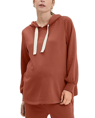 Nom Maternity French Terry Nursing Hoodie