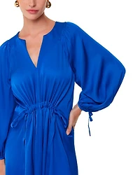 Molly Satin Midi Dress