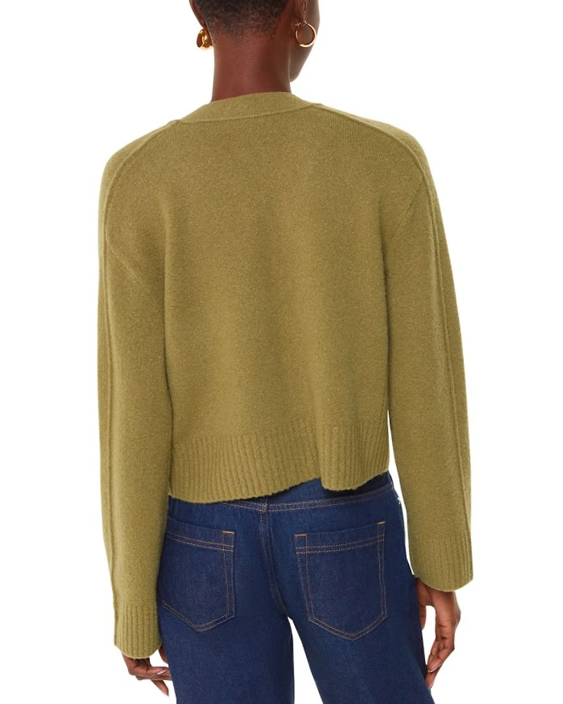 Pocket Button Front Cardigan
