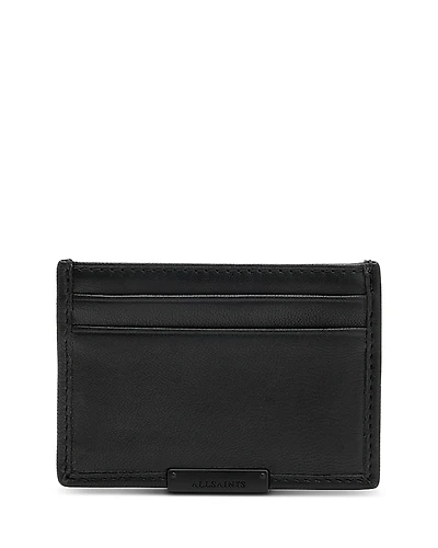 Allsaints Dove Leather Cardholder