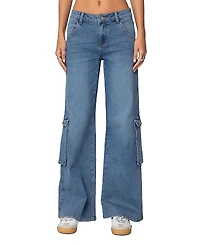 Edikted Lunar Low Rise Cargo Jeans