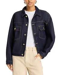 Frame Boxy Denim Jacket