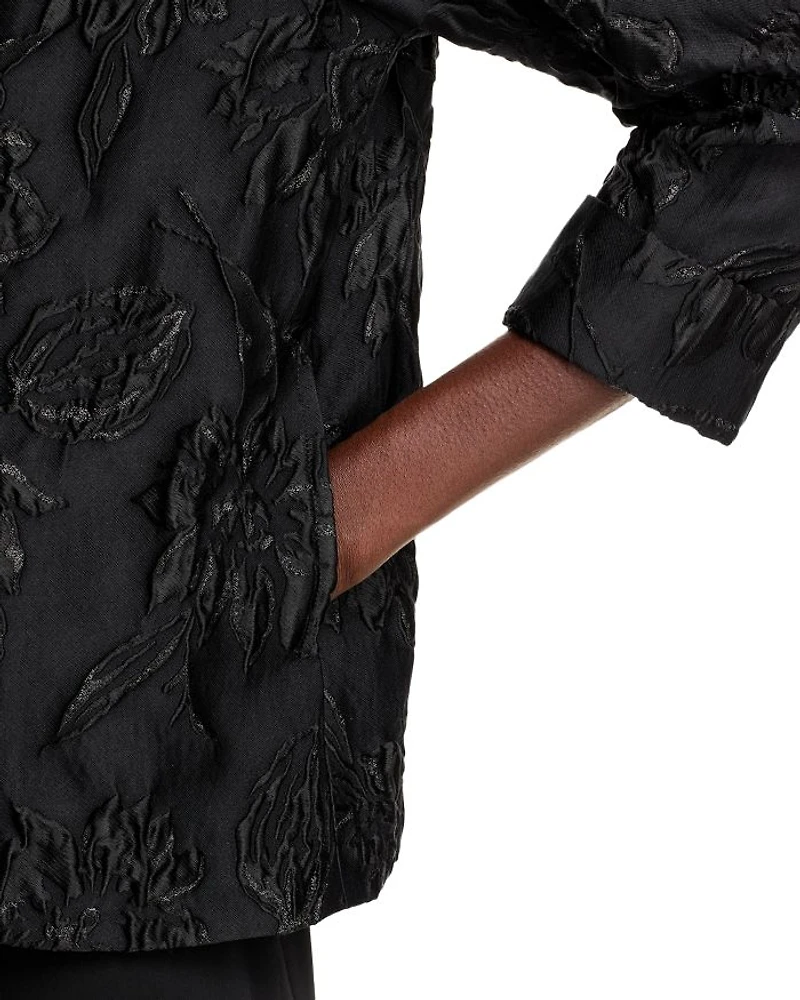 Shimmer Cloqué Boxy Jacket